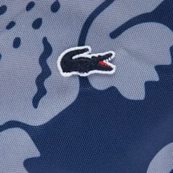 Bags*Lacoste Crocodile Print Backpack in Blue