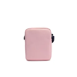 Bags*Lacoste Crocodile Print Cross Body Bag in Pink