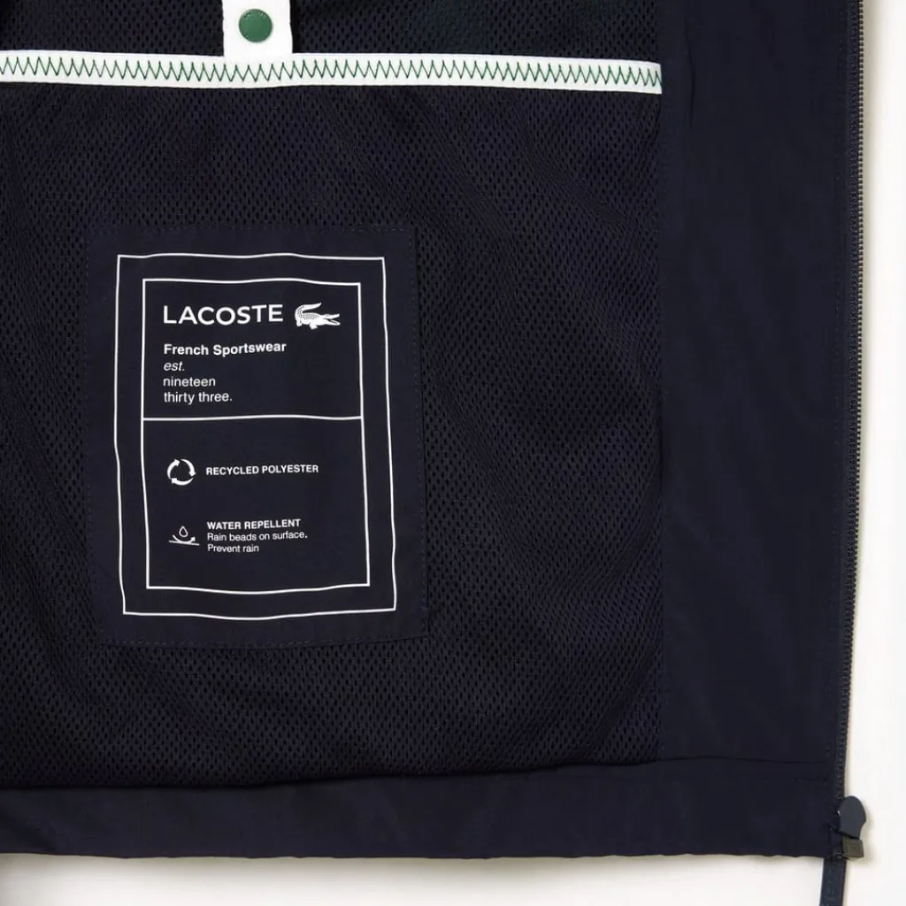 Coats And Jackets*Lacoste Detachable Hood Sportsuit Jacket in Navy