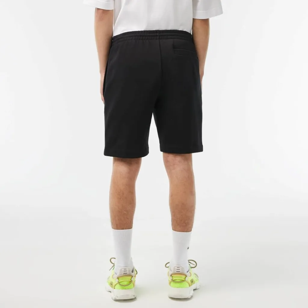 Shorts*Lacoste Fleece Shorts in Black