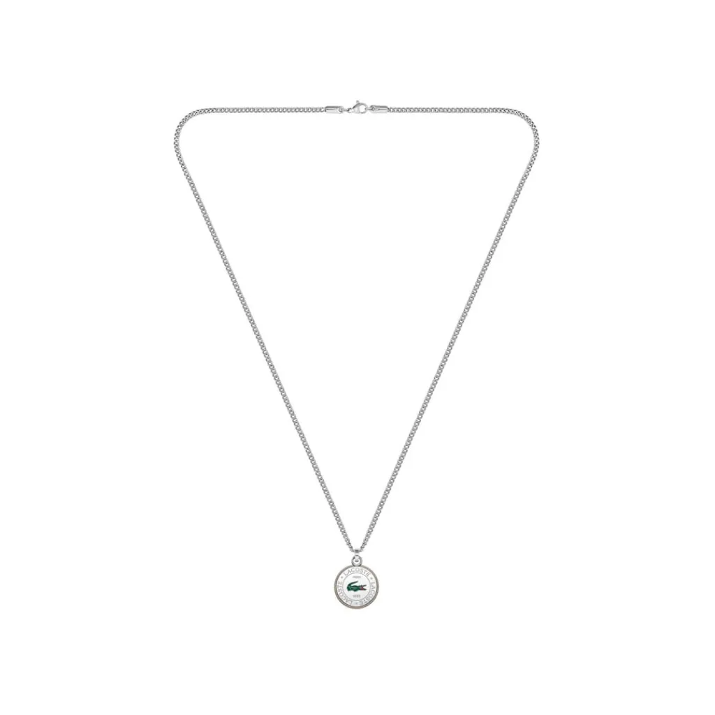 Jewellery-Watches*Lacoste Gents Vigor Necklace in Silver