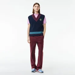 Sweatshirts*Lacoste Heavy Cotton Badge Accent Tennis Sweatshirt in Navy