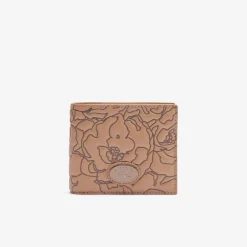 Wallets*Lacoste Holiday Leather Billfold in Brown