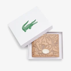 Wallets*Lacoste Holiday Leather Billfold in Brown