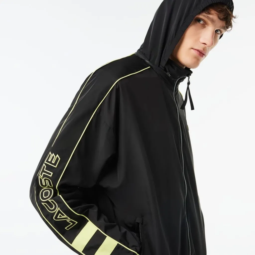 Tracksuits*Lacoste Hooded Regular Fit Long Sleeve Athletic Top in Multi