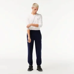 Trousers*Lacoste Jogging Bottoms in Blue