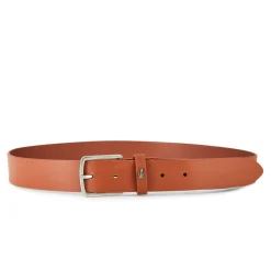 Belts*Lacoste Leather Belt Mens in Brown