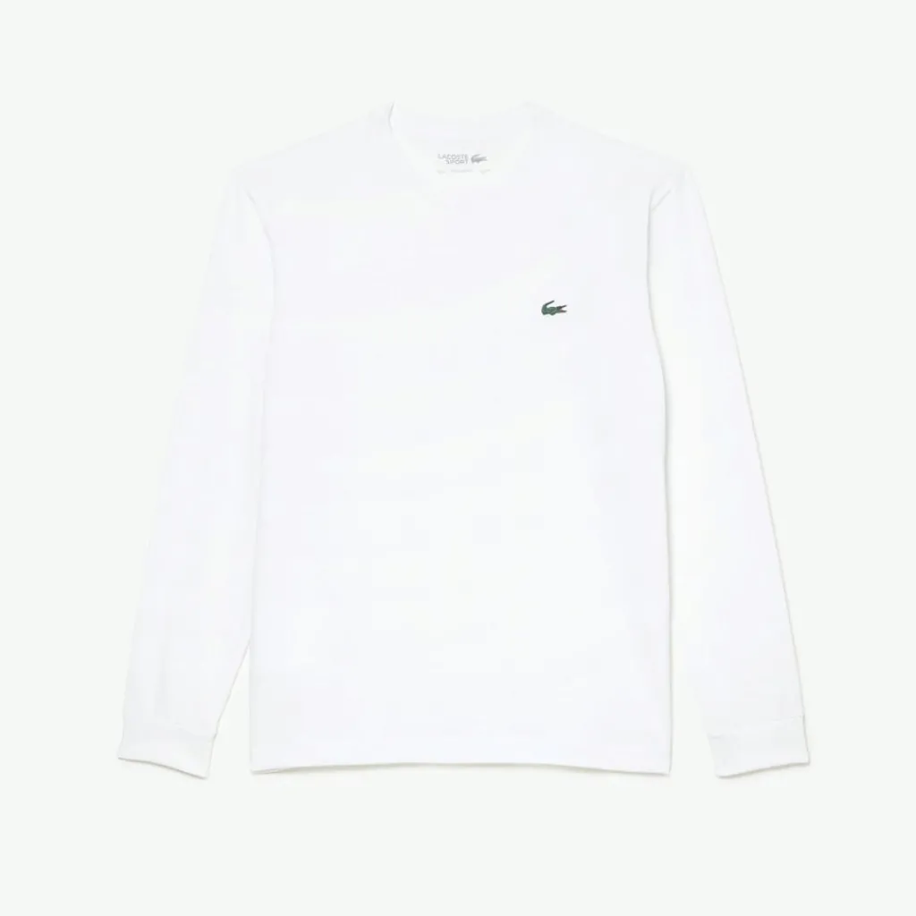T-Shirts And Vests*Lacoste Logo Long Sleeve T-Shirt in White