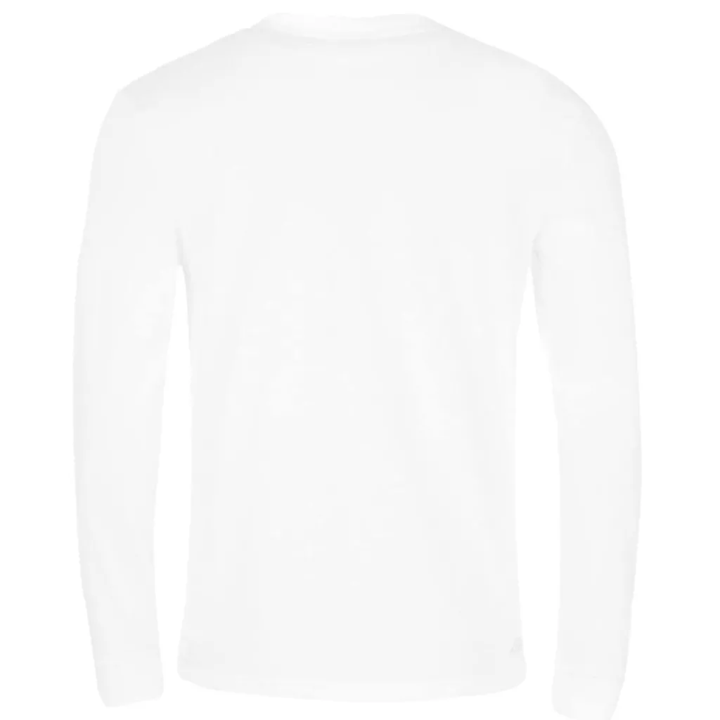 T-Shirts And Vests*Lacoste Logo Long Sleeve T-Shirt in White