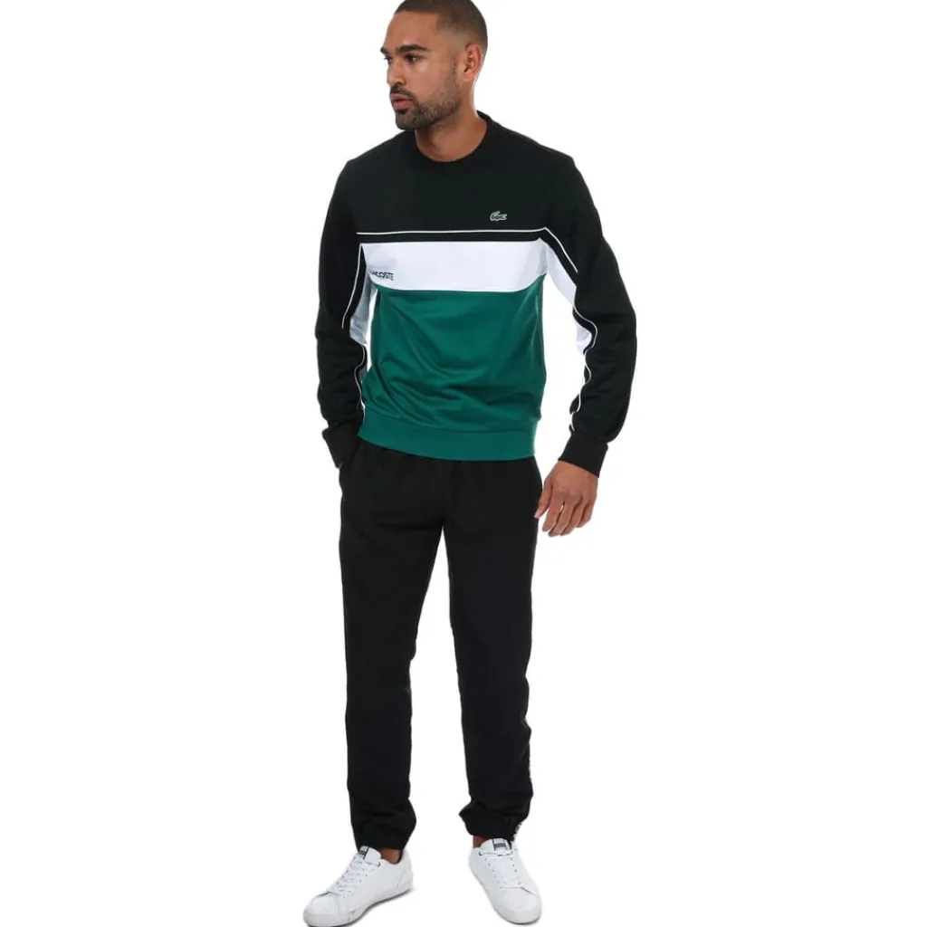 Underwear And Socks|Trousers*Lacoste Logo Tape Track Pants in Black