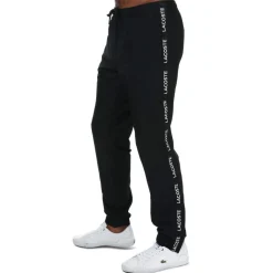 Underwear And Socks|Trousers*Lacoste Logo Tape Track Pants in Black