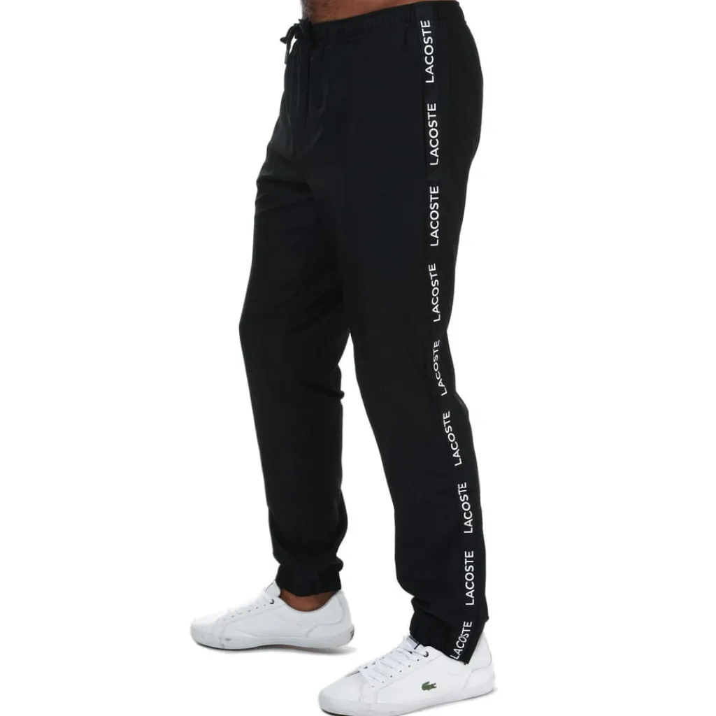 Underwear And Socks|Trousers*Lacoste Logo Tape Track Pants in Black