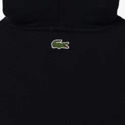 Sweatshirts*Lacoste Loose Fit Fleece Hoodie in Black
