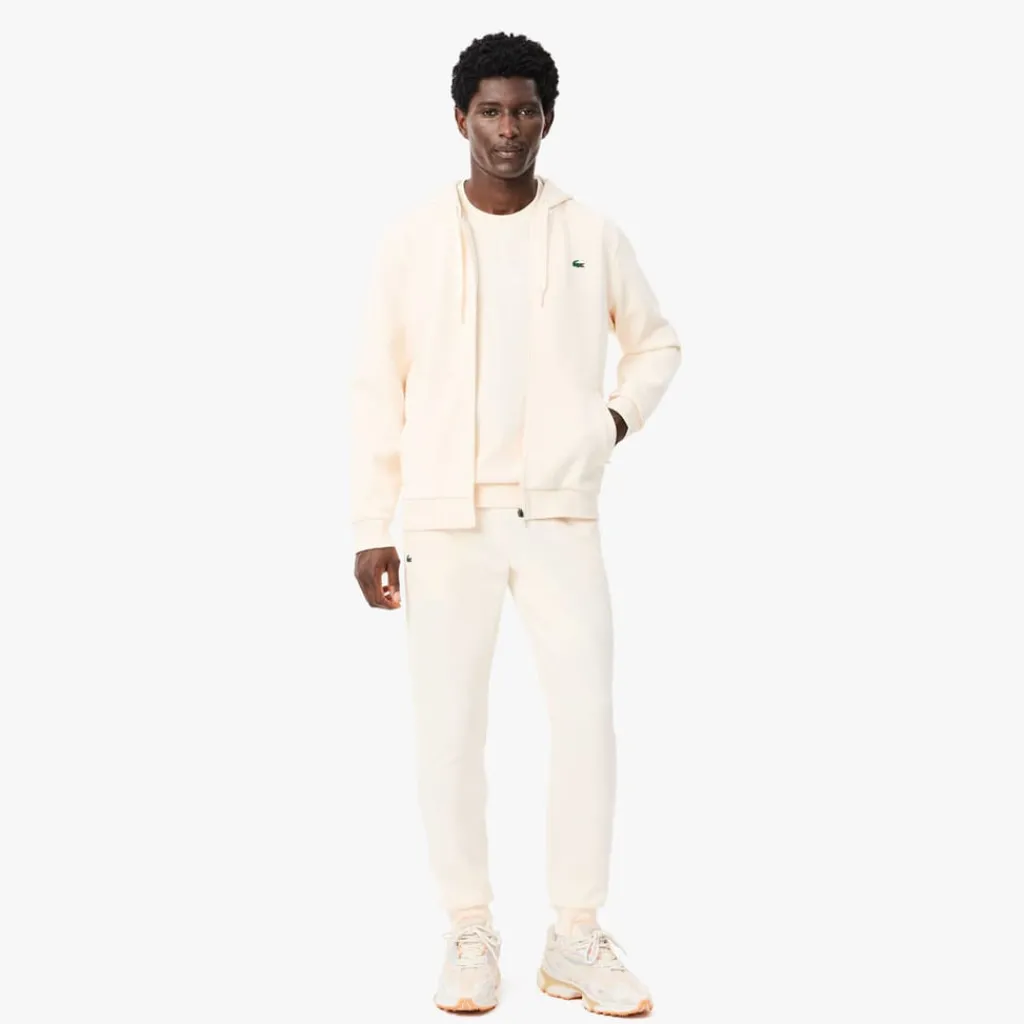 Trousers*Lacoste Moonochrome Sport Sweatpants in White