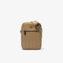 Bags*Lacoste Nomogramme Satchel in Beige