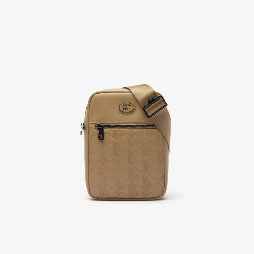 Bags*Lacoste Nomogramme Satchel in Beige