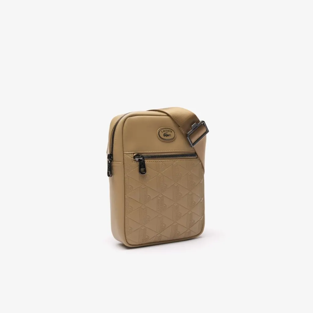 Bags*Lacoste Nomogramme Satchel in Beige
