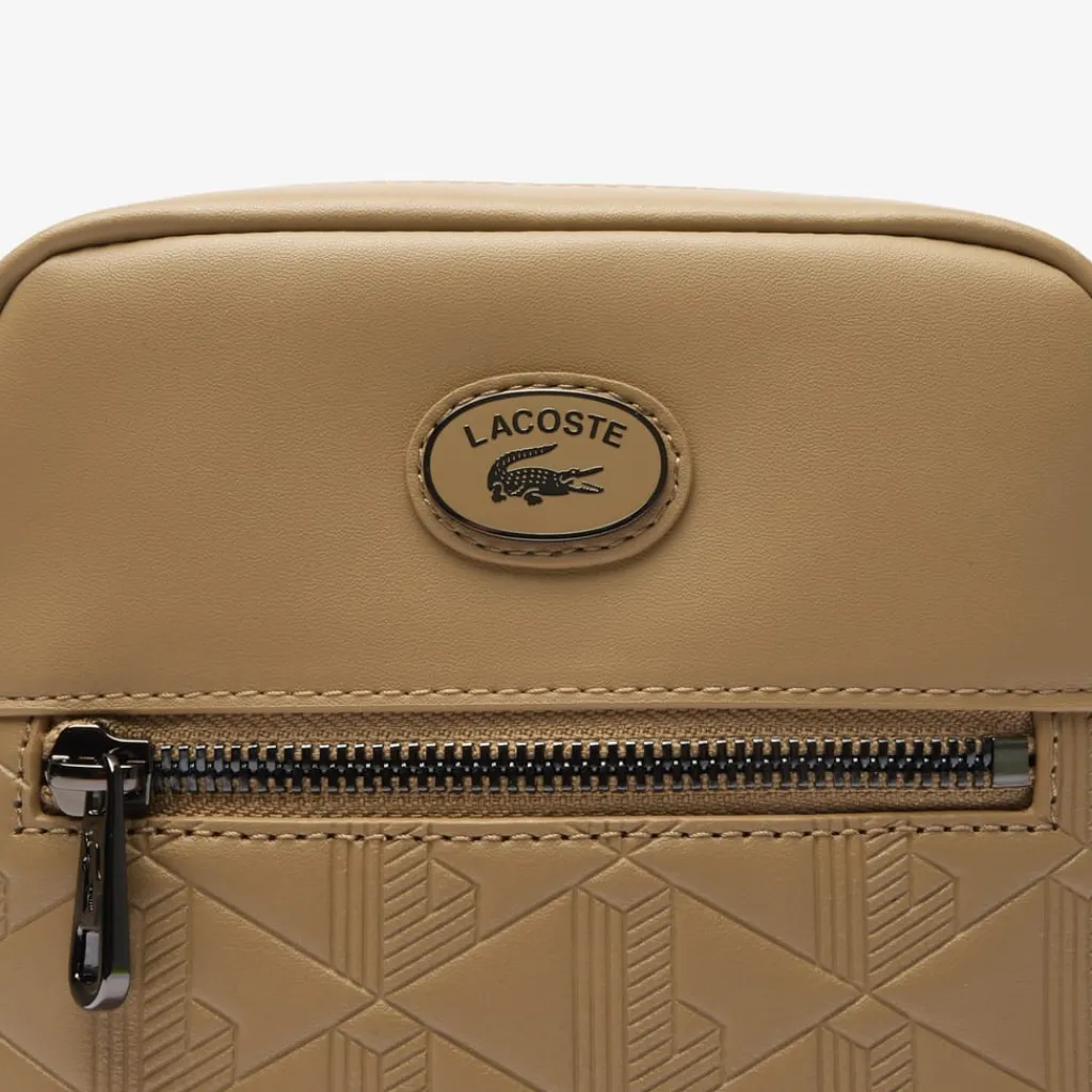 Bags*Lacoste Nomogramme Satchel in Beige