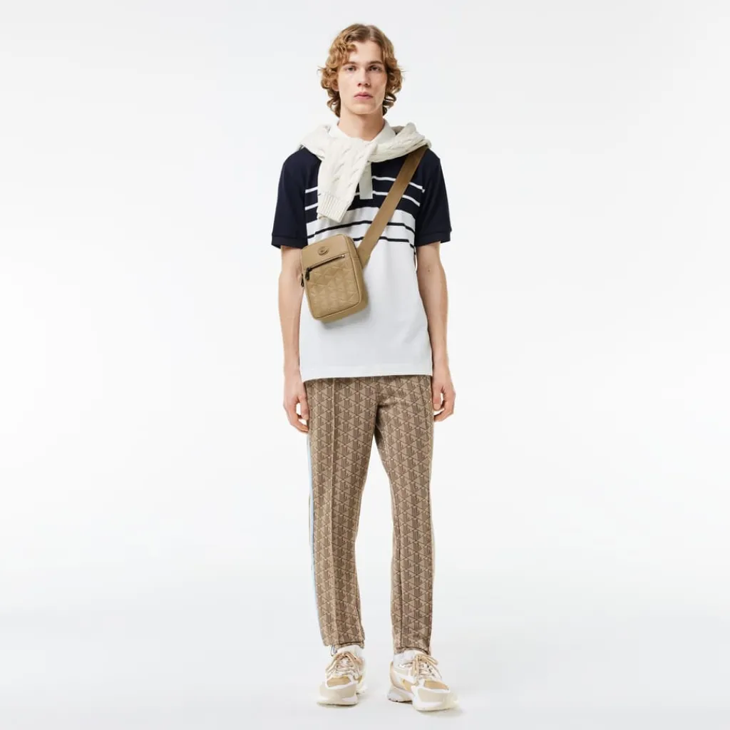 Bags*Lacoste Nomogramme Satchel in Beige