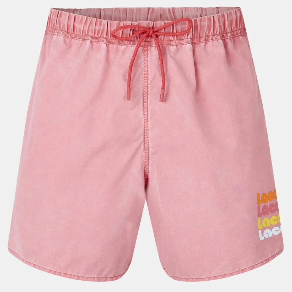 Shorts*Lacoste Ombre Trunkss in Red