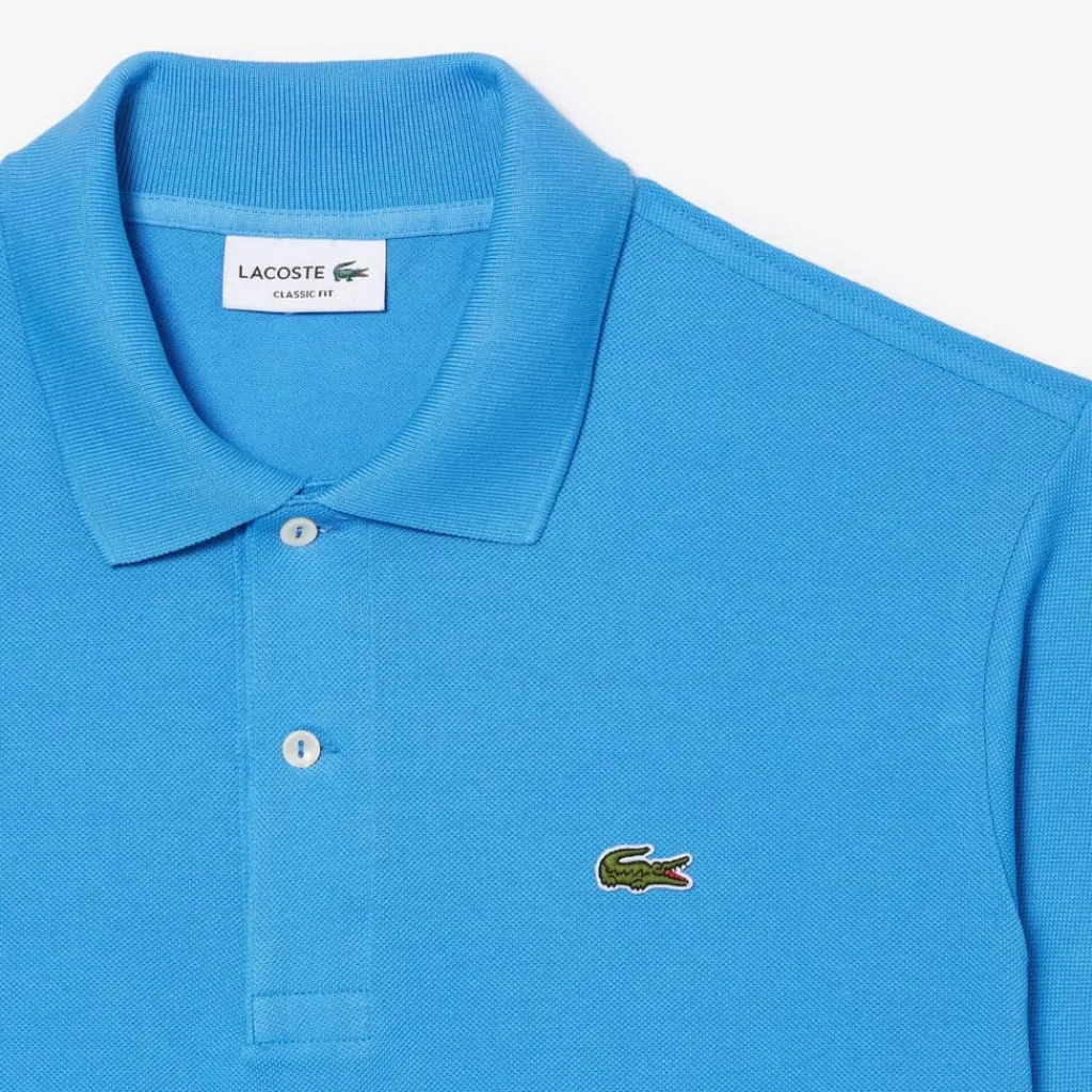 Polo Shirts*Lacoste Orginal L.12.12 Polo Shirt in Blue
