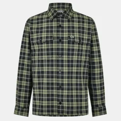 Shirts*Lacoste Oxford Regular Fit Long Sleeve Shirt in Green