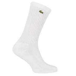 Underwear And Socks*Lacoste Pack Crew Socks in White