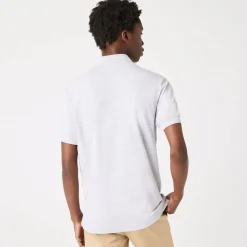 Polo Shirts*Lacoste Paris Polo Shirt in Grey