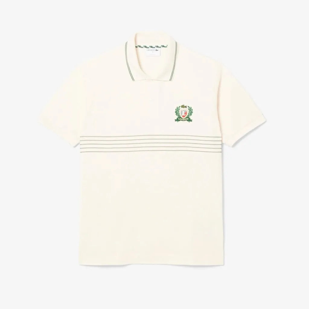 Polo Shirts*Lacoste Polo Shirt in White