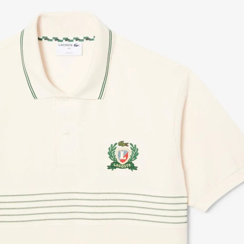 Polo Shirts*Lacoste Polo Shirt in White