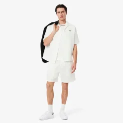 Trainers*Lacoste Powercourt Low Top Crocodile Print Sneakers in White