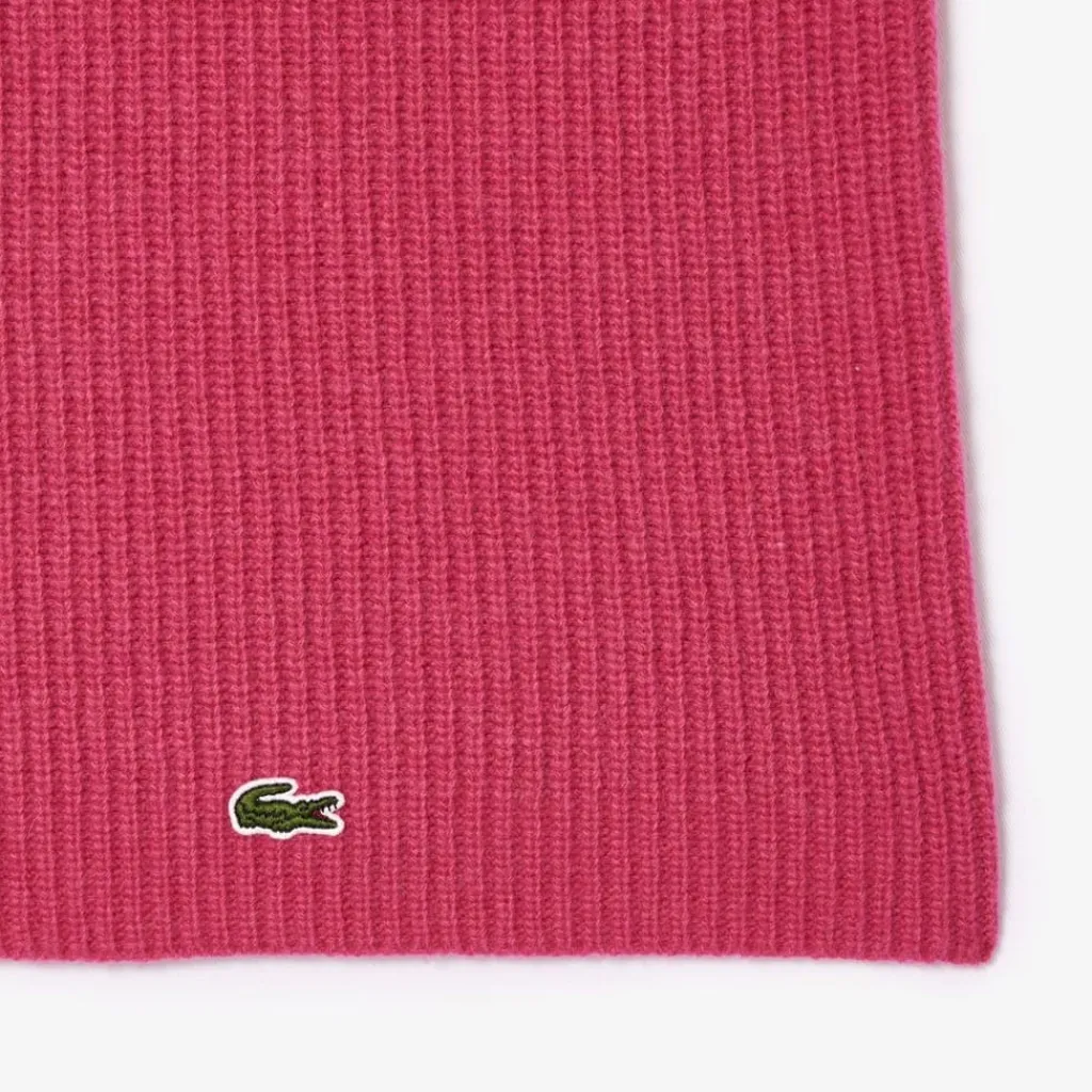 Gloves-Scarves-Umbrellas*Lacoste Re0802 Scarf in Red