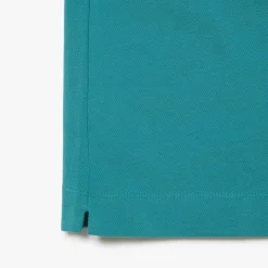 Polo Shirts*Lacoste Regular Fit Paris Stretch Piqué Polo Shirt in Green
