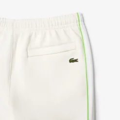 Trousers*Lacoste Regular Fit Piqué Sweatpants in White blue