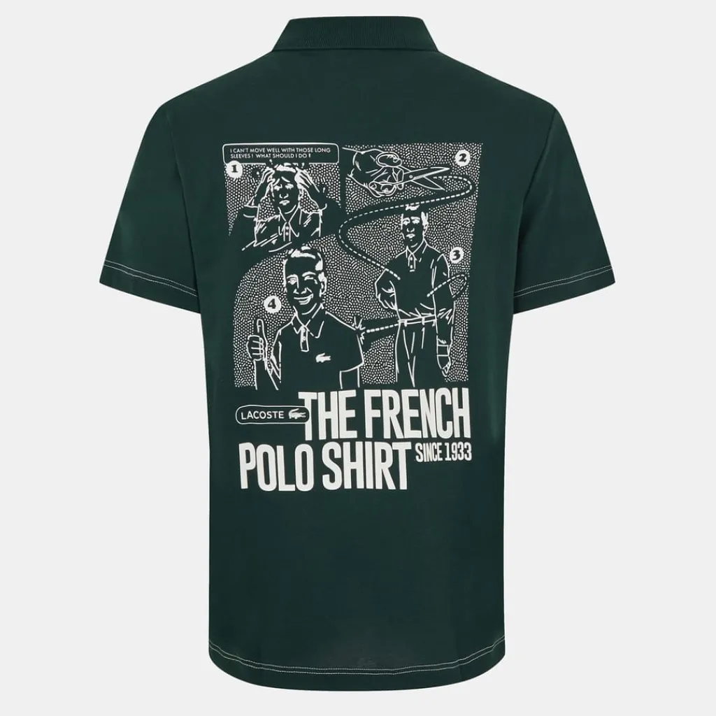 Polo Shirts*Lacoste Regular Fit Polo Shirt in Green
