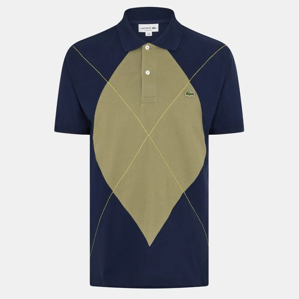 Polo Shirts*Lacoste Regular Fit Short Sleeve Polo Shirt in Blue