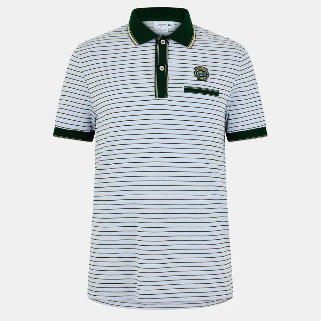 Polo Shirts*Lacoste Regular Fit Short Sleeve Polo Shirt in Blue