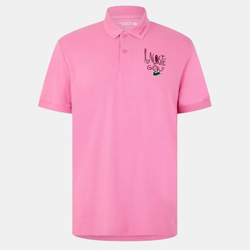 Polo Shirts*Lacoste Regular Fit Short Sleeve Polo Shirt in Pink