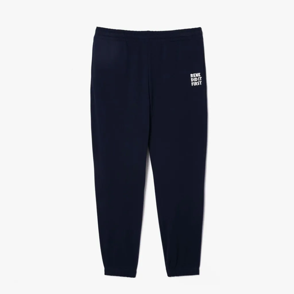 Trousers*Lacoste Relaxed Fit Sweatpants in Navy