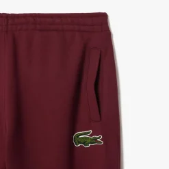 Trousers*Lacoste Relaxed-Fit Sweatpants in Red
