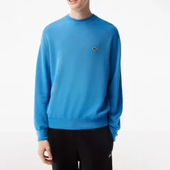 Sweatshirts*Lacoste Round Neck Organic Cotton Sweatshirt in Multi colour