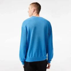 Sweatshirts*Lacoste Round Neck Organic Cotton Sweatshirt in Multi colour