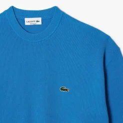 Sweatshirts*Lacoste Round Neck Organic Cotton Sweatshirt in Multi colour