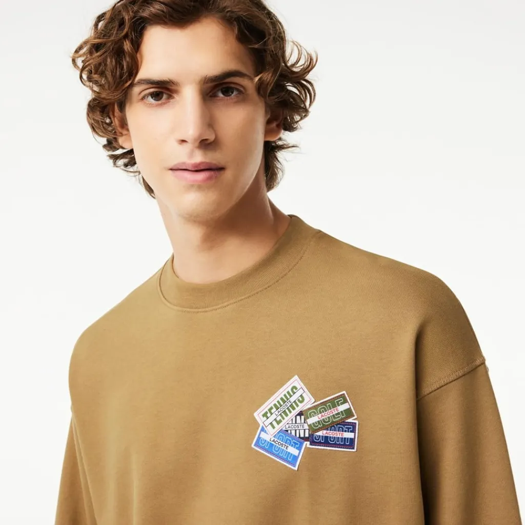 Knitwear*Lacoste Sh2060 Jmpr in Brown
