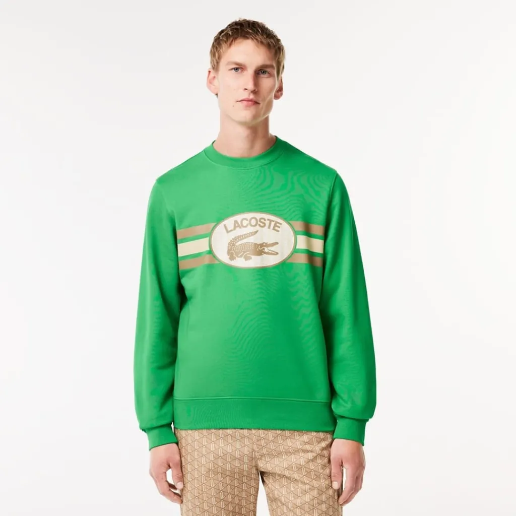Knitwear*Lacoste Sh1420 Jmpr in Green