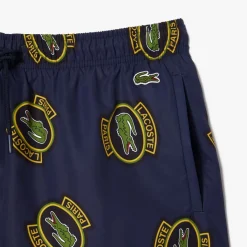 Shorts*Lacoste Short Printed Swim Trunks in Multi colour
