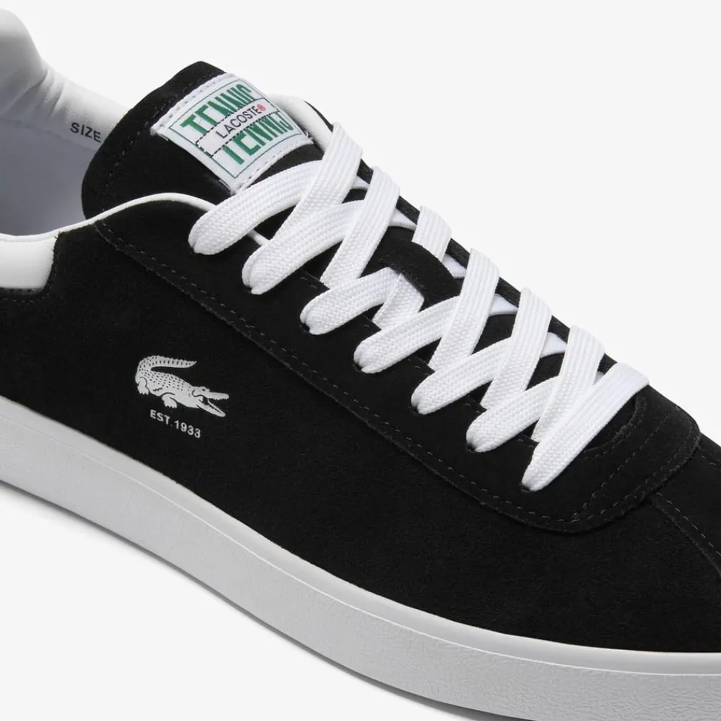 Trainers*Lacoste Shot Suede in Black