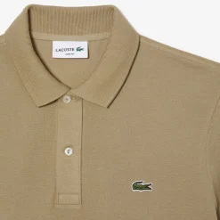 Polo Shirts*Lacoste Slim Fit L.12.12 Piqué Polo Shirt in Brown