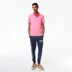 Polo Shirts*Lacoste Slim Fit Movement Polo Shirt in Pink