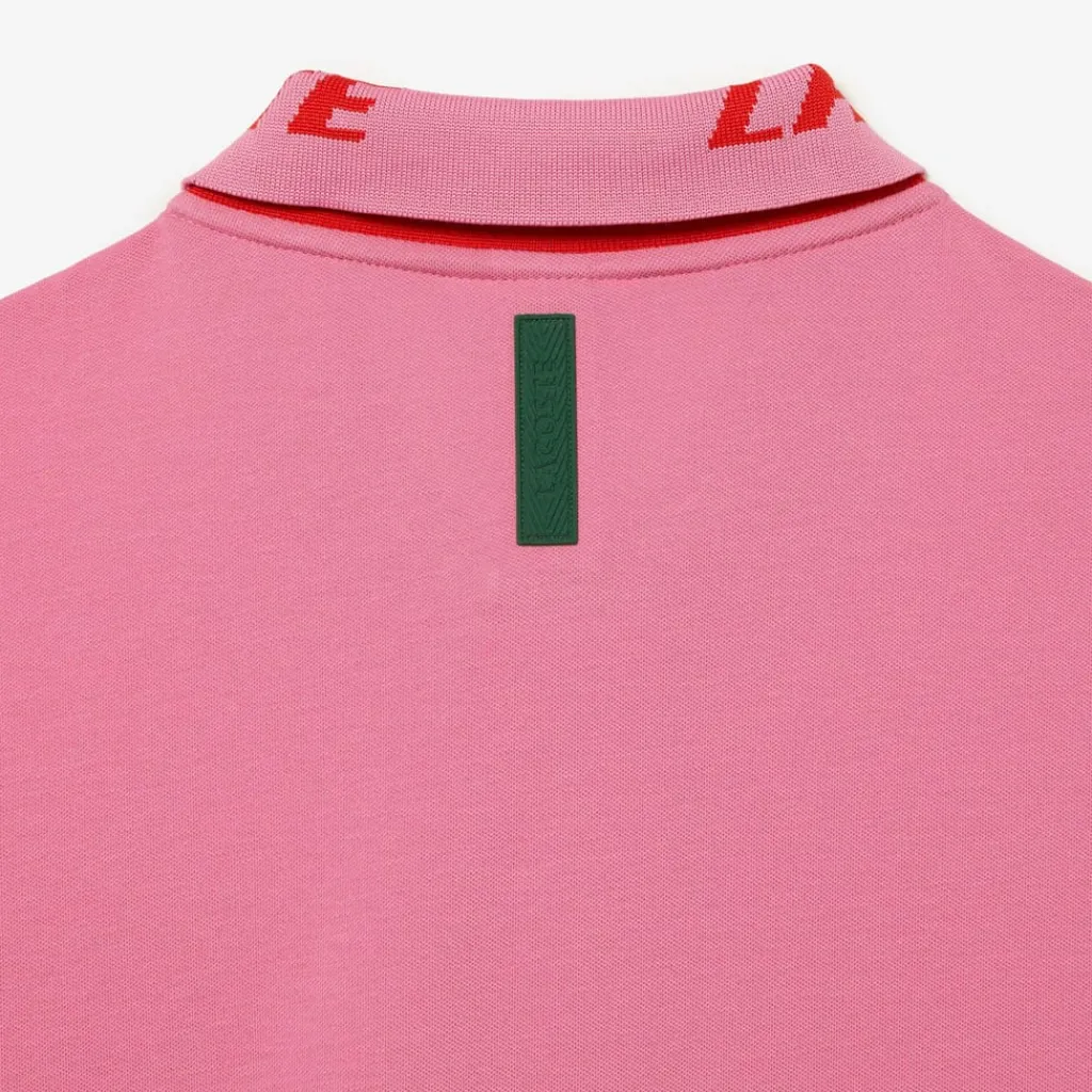 Polo Shirts*Lacoste Slim Fit Movement Polo Shirt in Pink